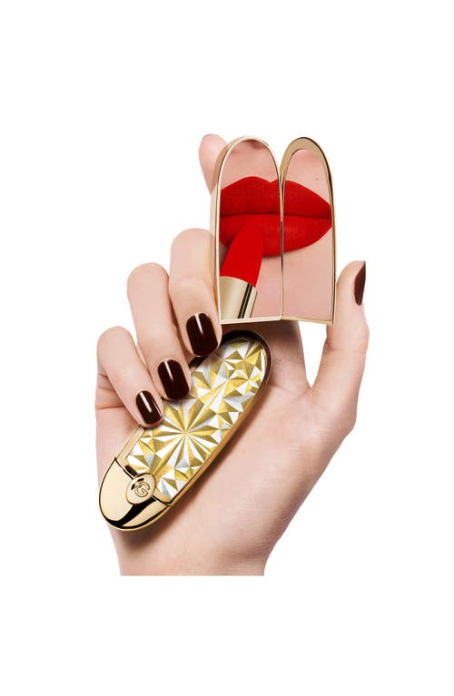 Guerlain Holiday Limited Edition Rouge G Customizable Lipstick Case In Gold