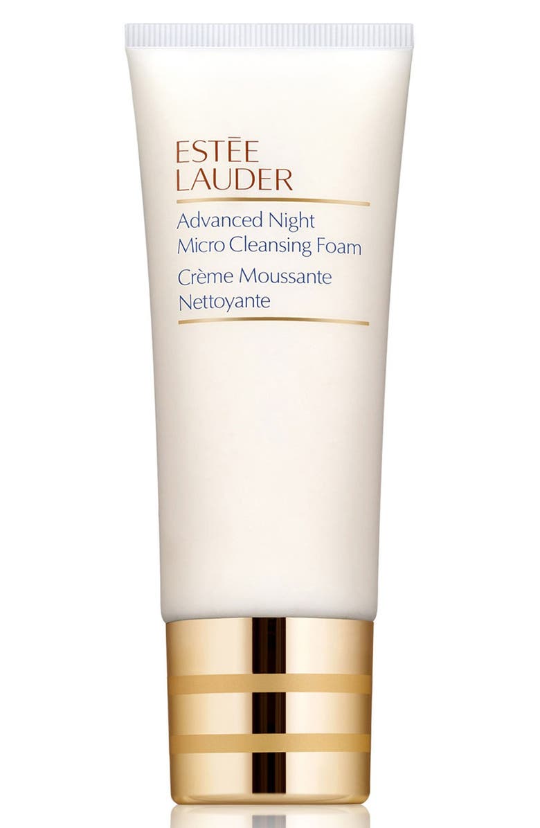Estée Lauder Advanced Night Micro Cleansing Foam Face Cleanser, Main, color,