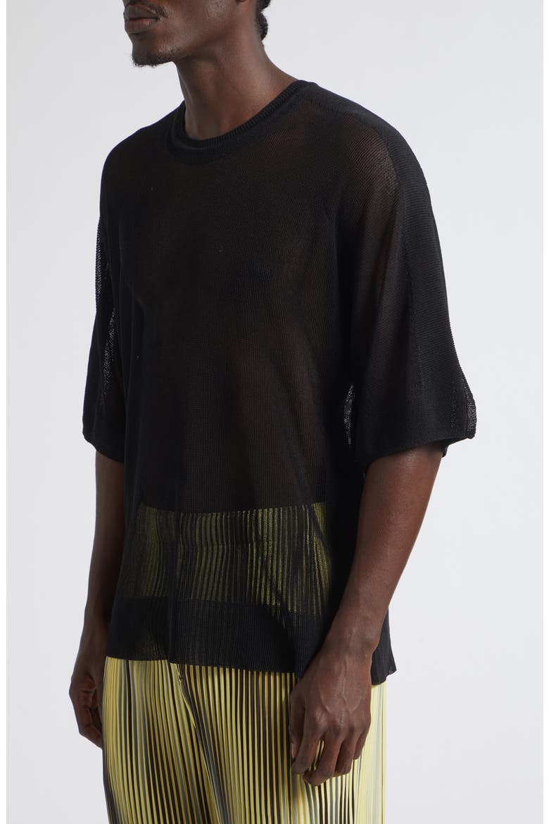 Washi Framework-T T-Shirt, Alternate, color, BLACK