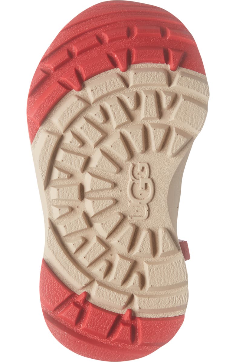 UGG<sup>®</sup> Canoe III Weather Sneaker, Alternate, color, Walnut / Samba Red