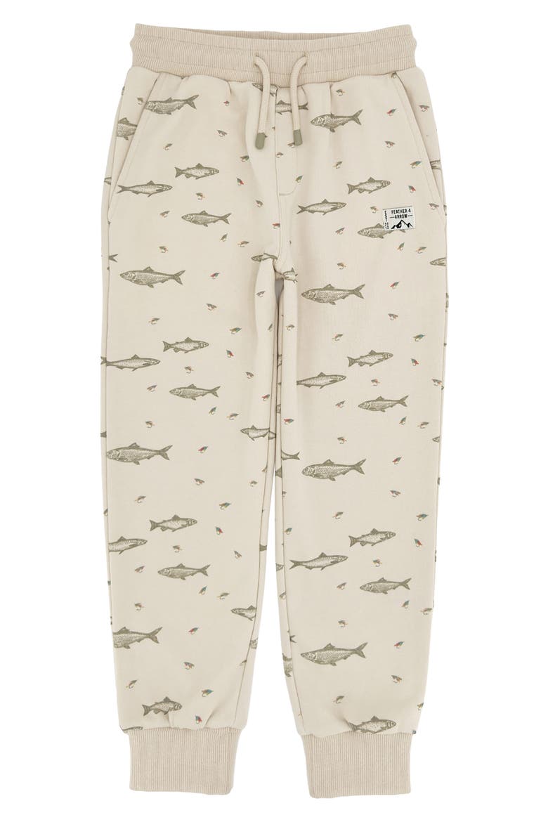 Kids' Bowie Fishing Joggers, Main, color, OATMEAL