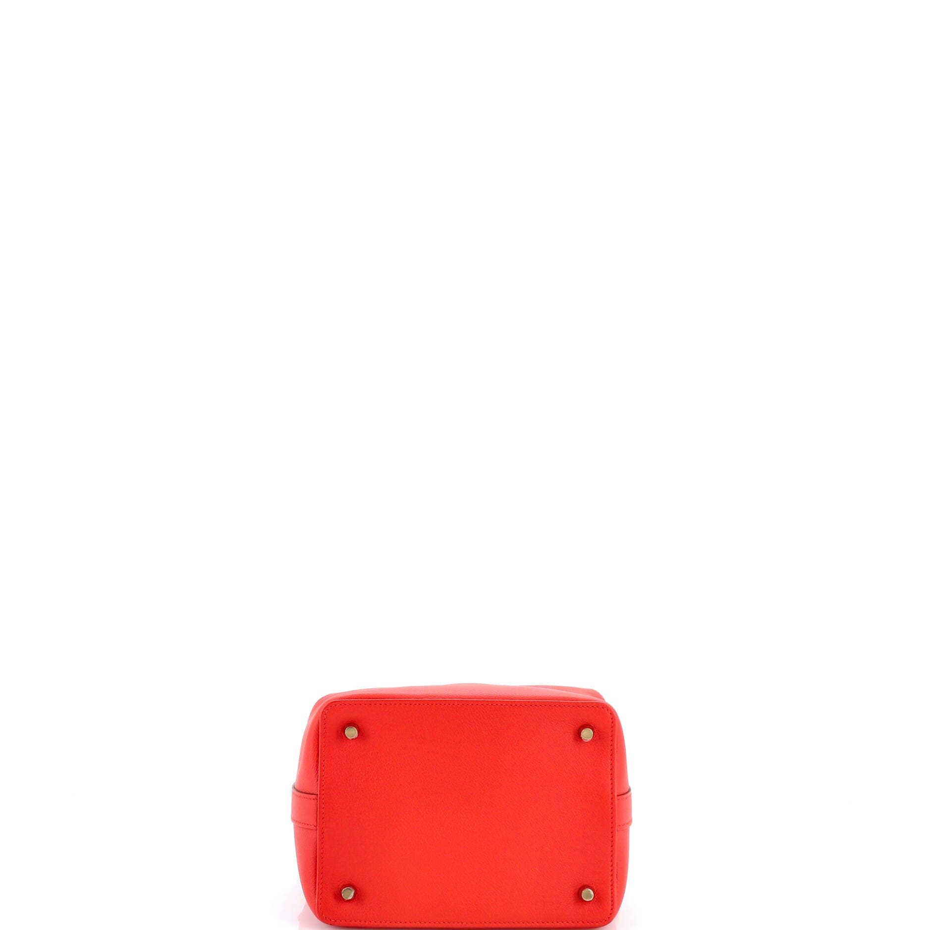 Pre-Owned Hermes Toolbox Bag Evercolor 20, Alternate, color, Capucine