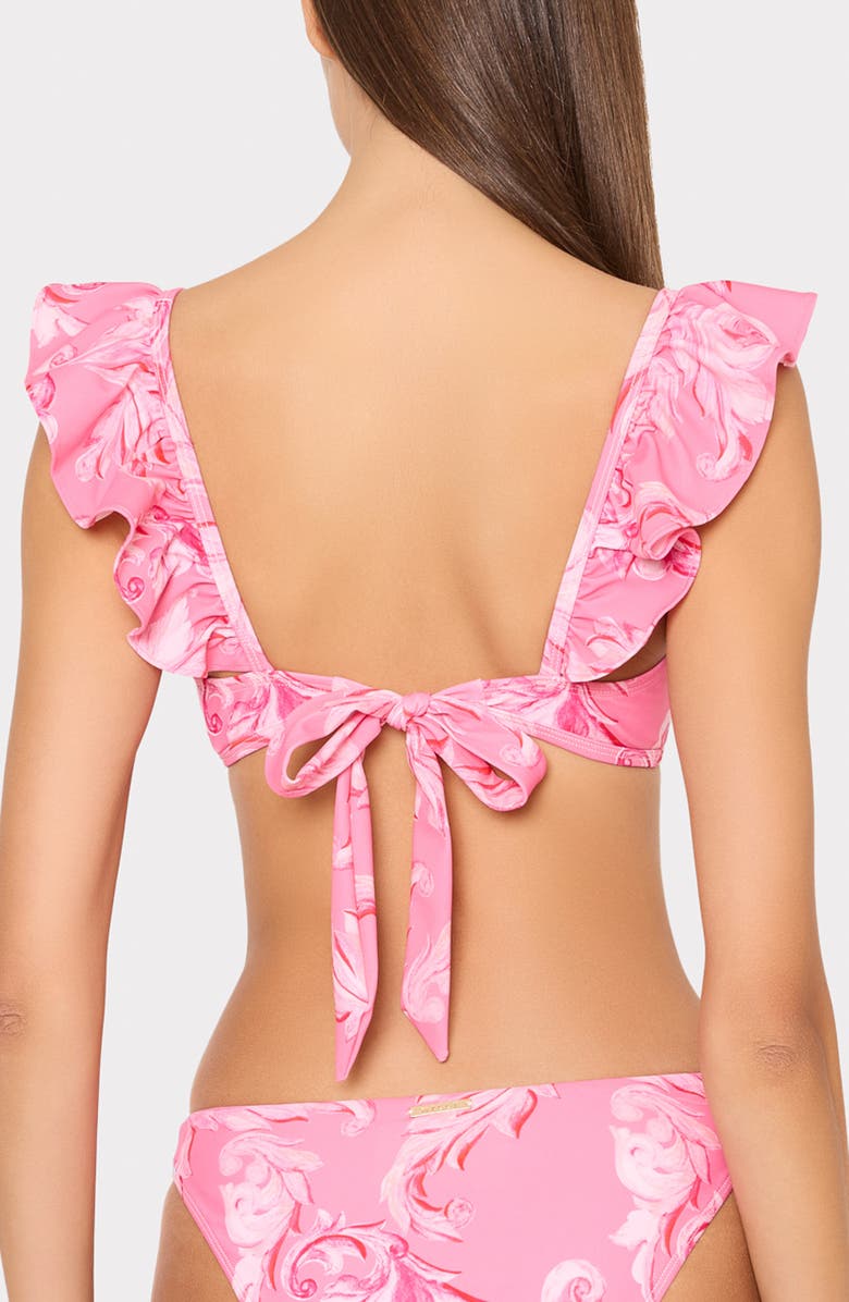 Milly Canoppe Ruffle Bikini Top, Alternate, color, 