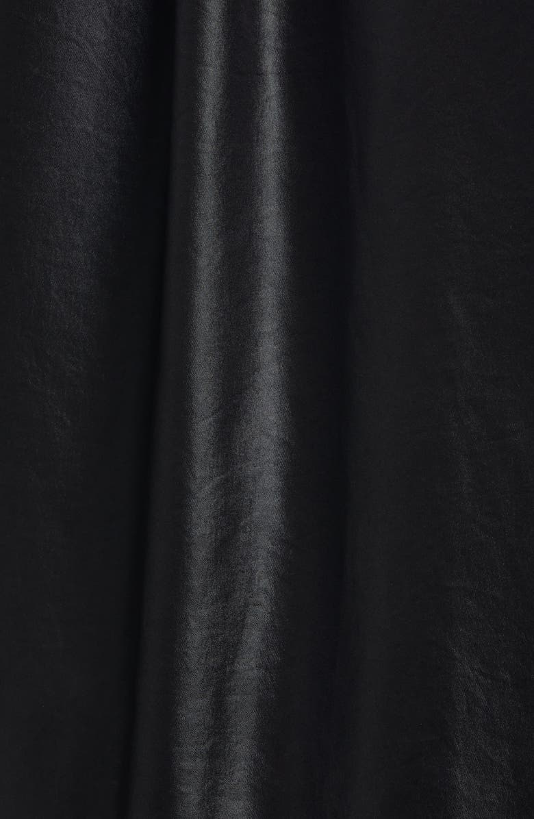 Tibi Celia Origami Sleeve Satin Shirt, Alternate, color,