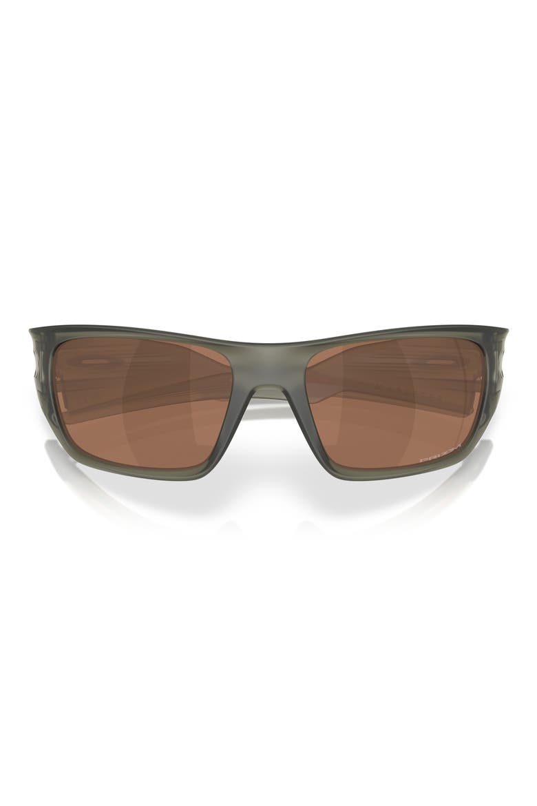 60mm Prizm™ Rectangular Sunglasses, Alternate, color, MATTE OLIVE INK