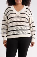 Sanctuary Airy Openwork Sweater