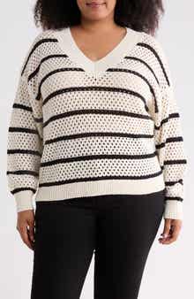 Airy Openwork Sweater