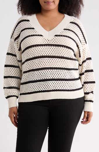 Airy Openwork Sweater