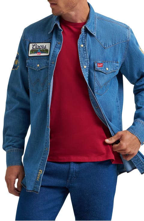 Coors Patch Denim Shirt