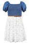 Kids' Smocked Bodice Tiered Dress