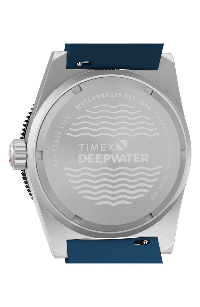 Timex<sup>®</sup> Deepwater Reef Synthetic Strap Watch, 41mm, Alternate, color, Blue