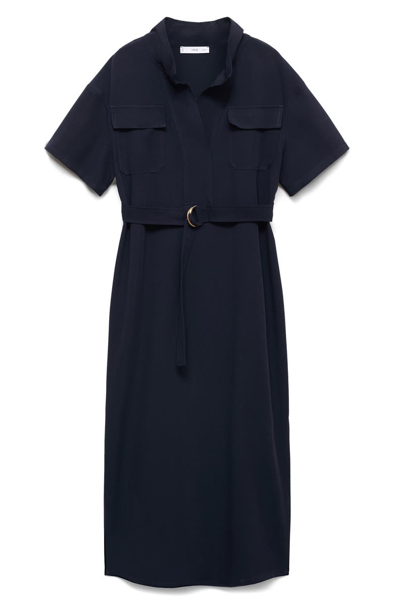 MANGO Midi Shirtdress, Alternate, color, 
