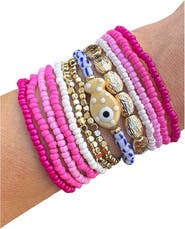 Erin McDermott Jewelry Poolside Pink Bracelet Bundle