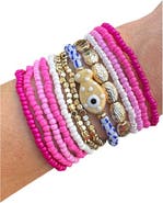 Erin McDermott Jewelry Poolside Pink Bracelet Bundle