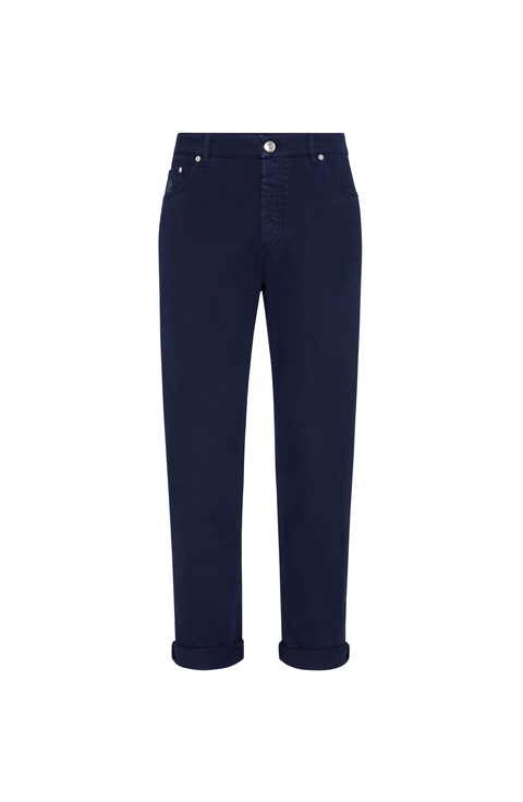 Comfort denim trousers