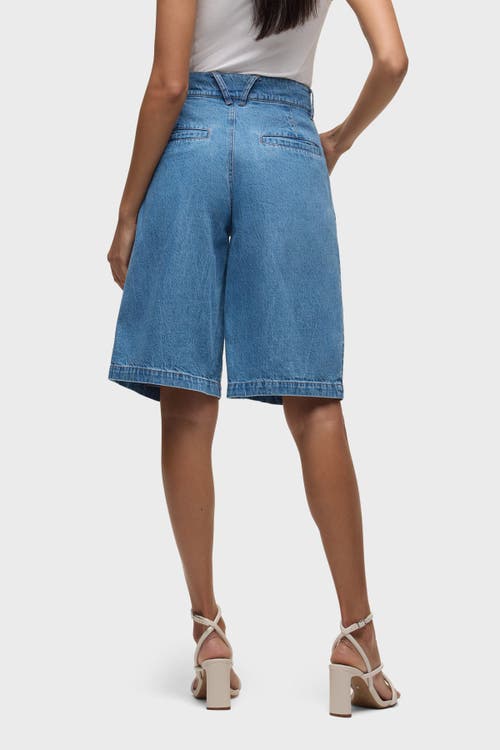 Hudson Jeans Clean Front Pleated Bermuda Short