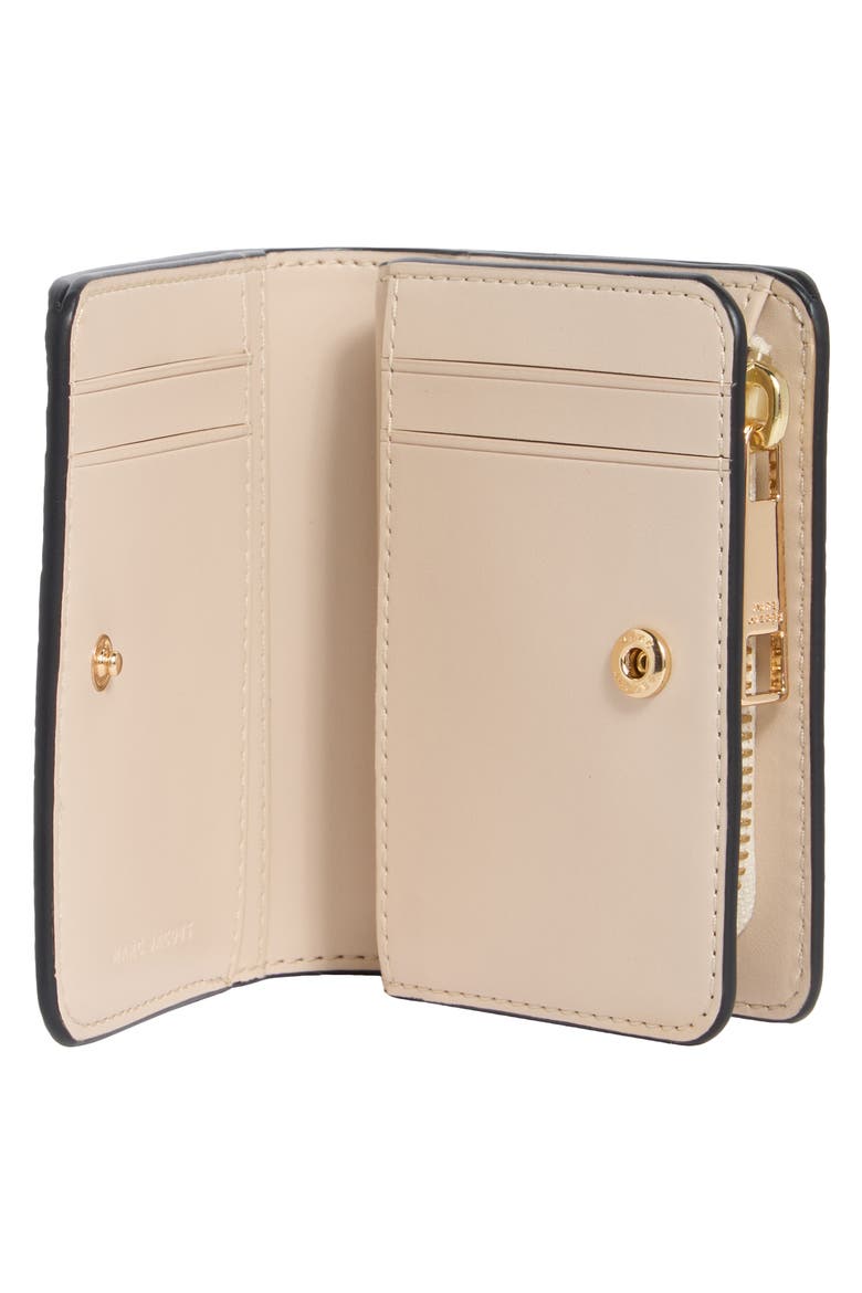 Mini Compact Wallet, Alternate, color, MARSHMALLOW