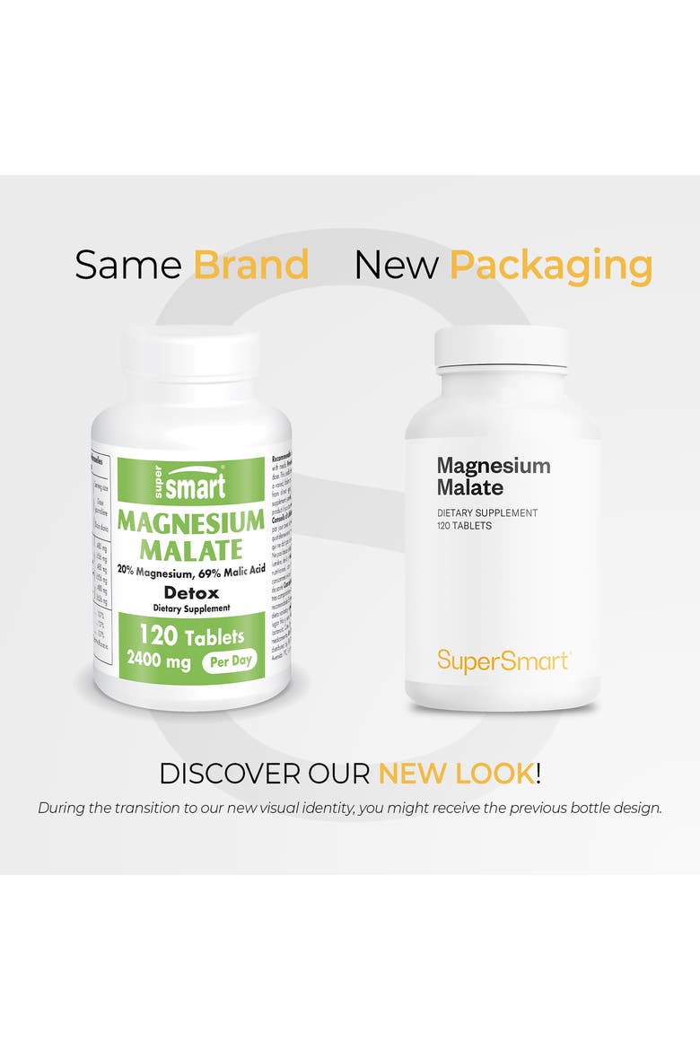 Magnesium Malate 2400mg, Alternate, color, None