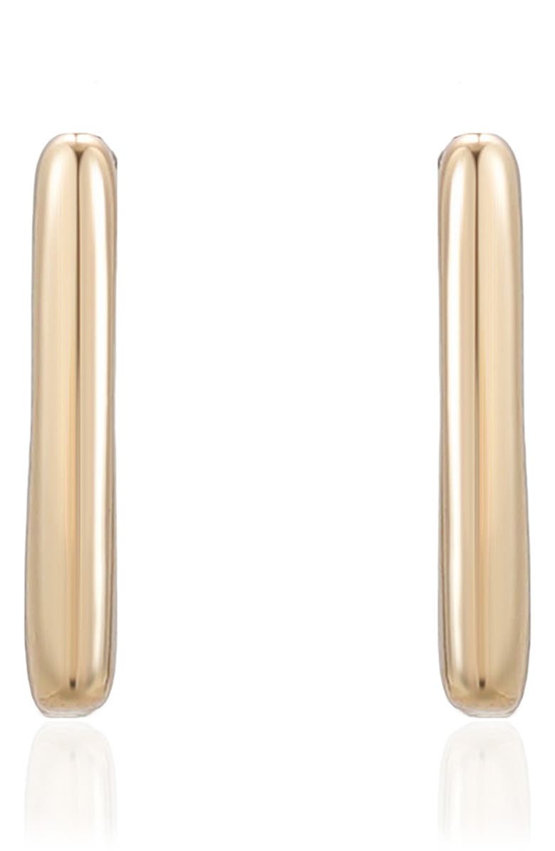 Ettika Geometric Hoop Earrings, Alternate, color, Gold