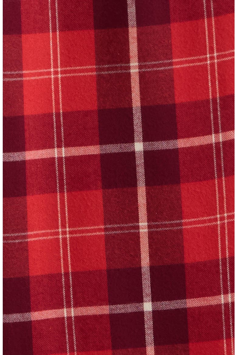 Kids' Plaid Flannel Pajama Pants, Alternate, color, BAKED APPLE PLAID