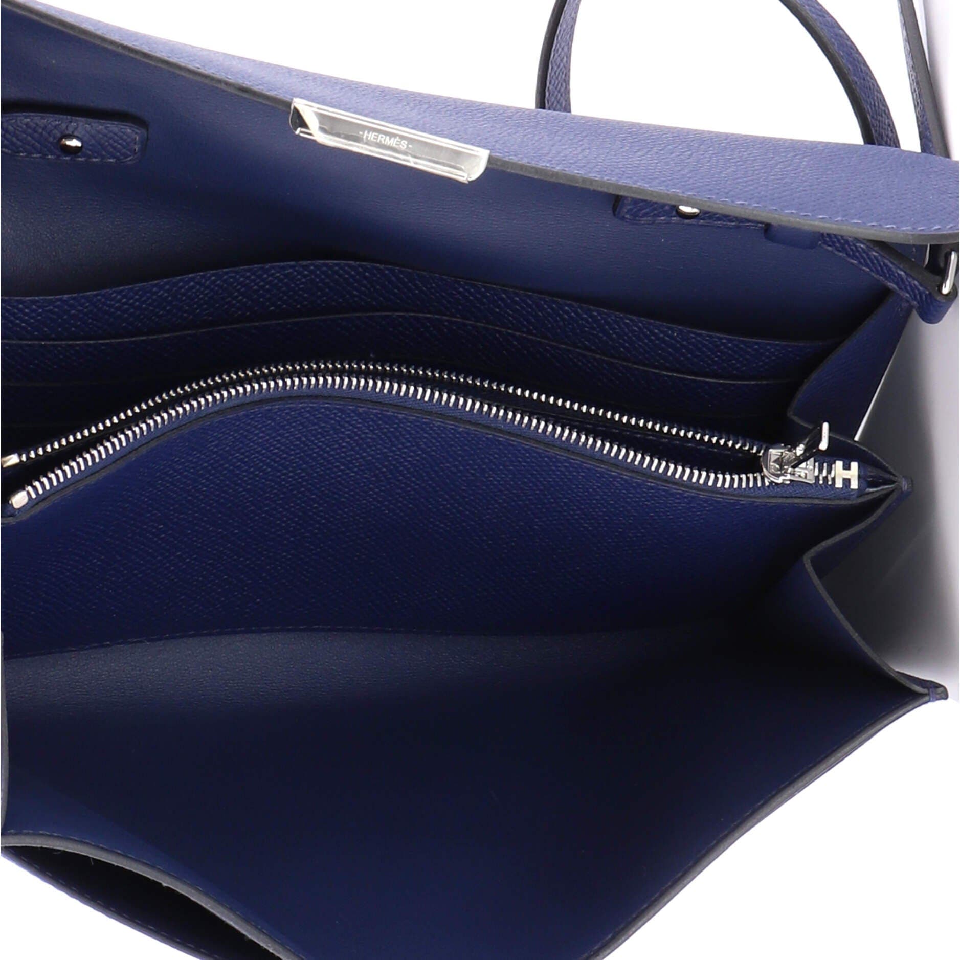 Constance To Go Wallet Epsom, Alternate, color, Bleu Navy
