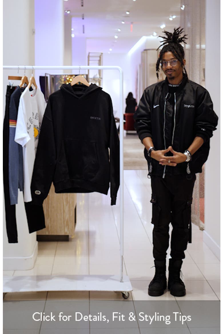 Oversize Embroidered Logo Heavyweight Hoodie video