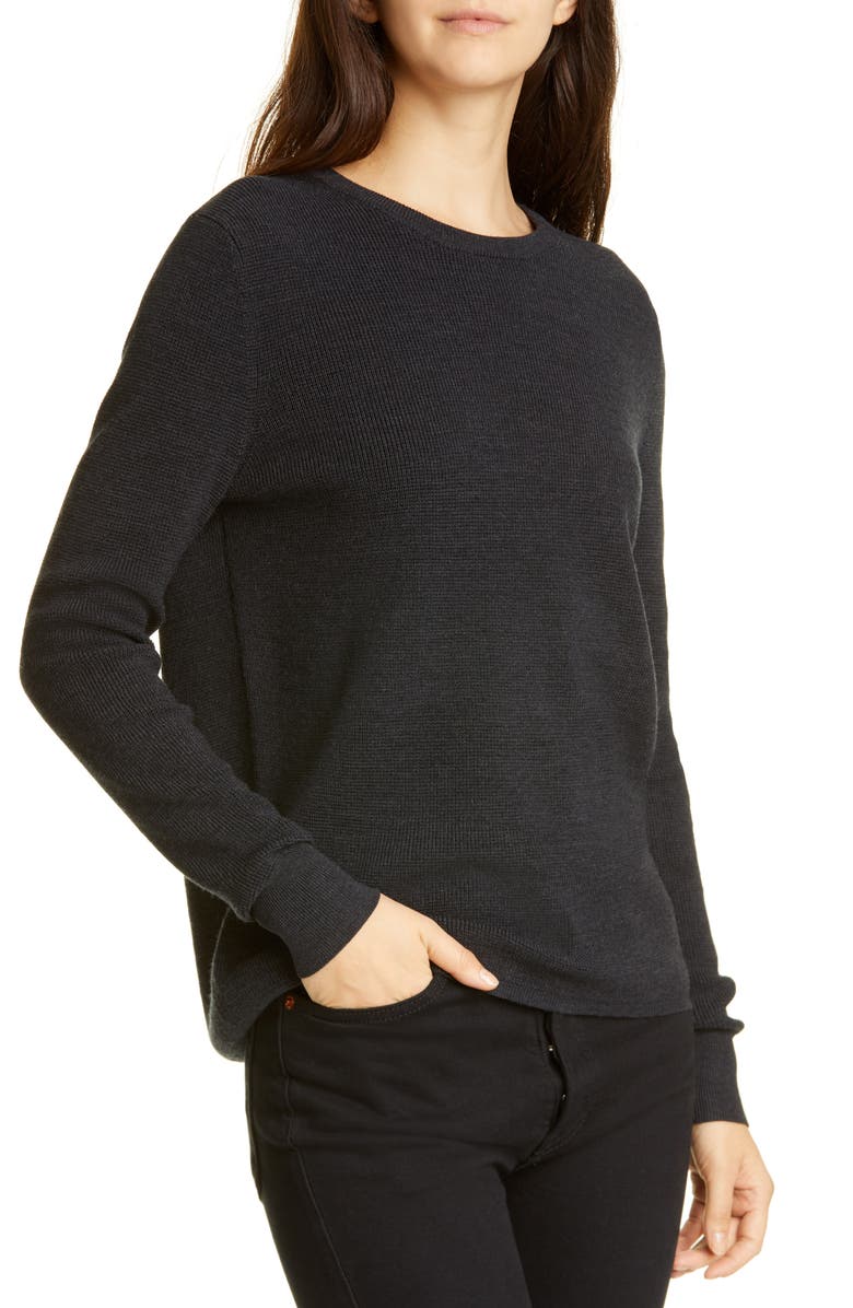 Jenni Kayne Merino Wool Crewneck Sweater, Alternate, color, 