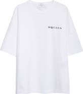 McQueen Oversize Logo Graphic T-Shirt