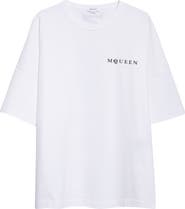 McQueen Oversize Logo Graphic T-Shirt