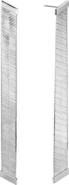 LANA Herringbone Linear Earrings