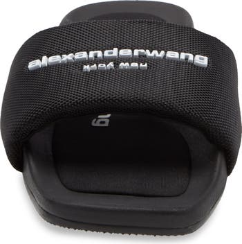 新作☆【alexanderwang】ロゴ入りプールスライド 30221S059001E.jpg
