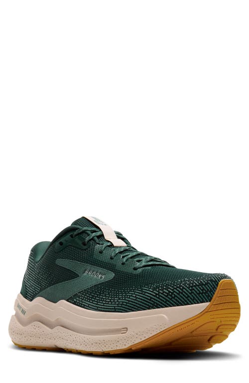 Brooks Ghost Max 2 Running Shoe in Pine Grove/north Atlantic/grey 