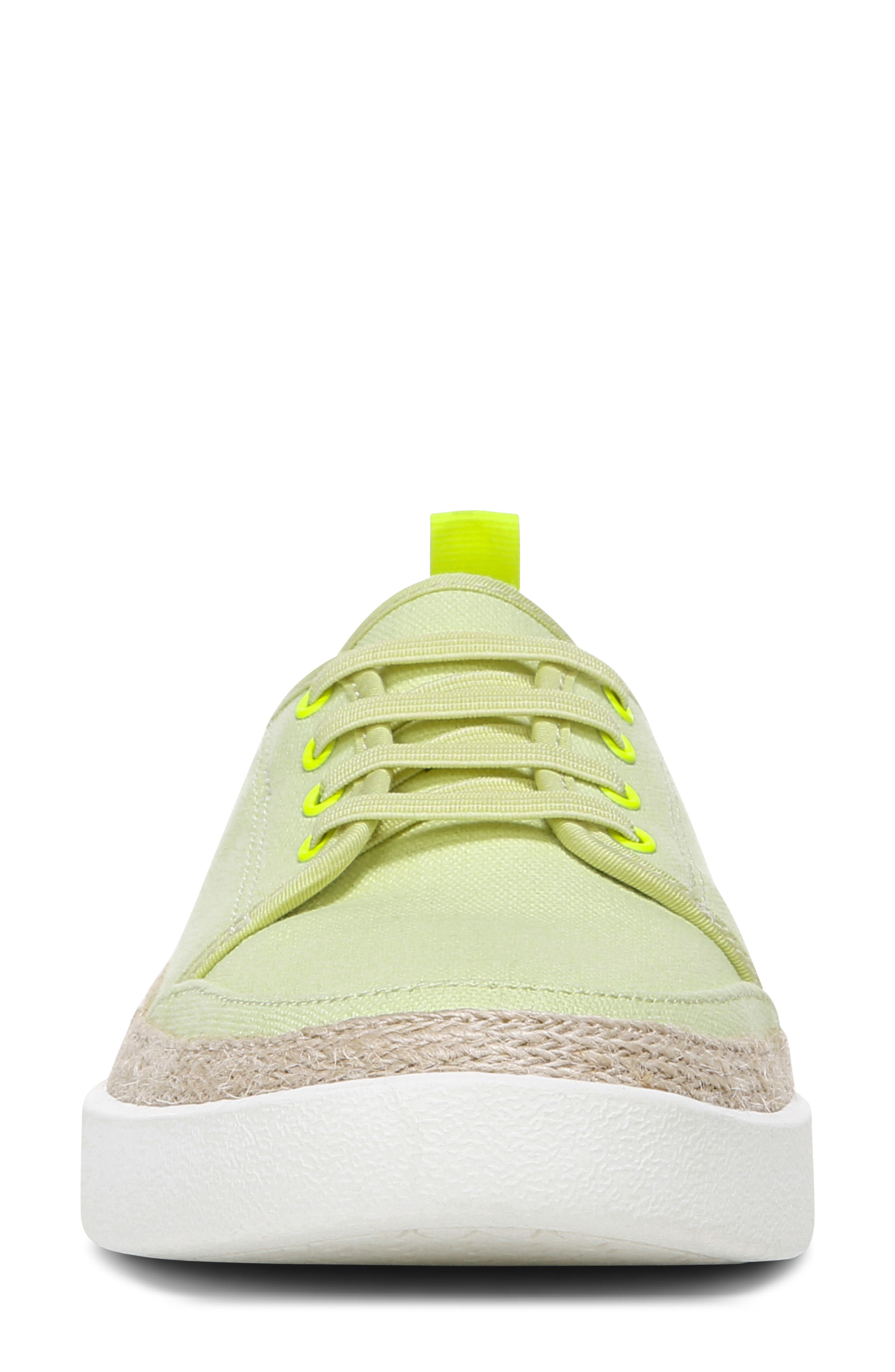 Jovie Sneaker, Alternate, color, CITRINE CANVAS