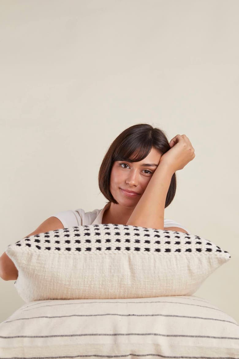 Bond Pillow Cover, Alternate, color, Cream
