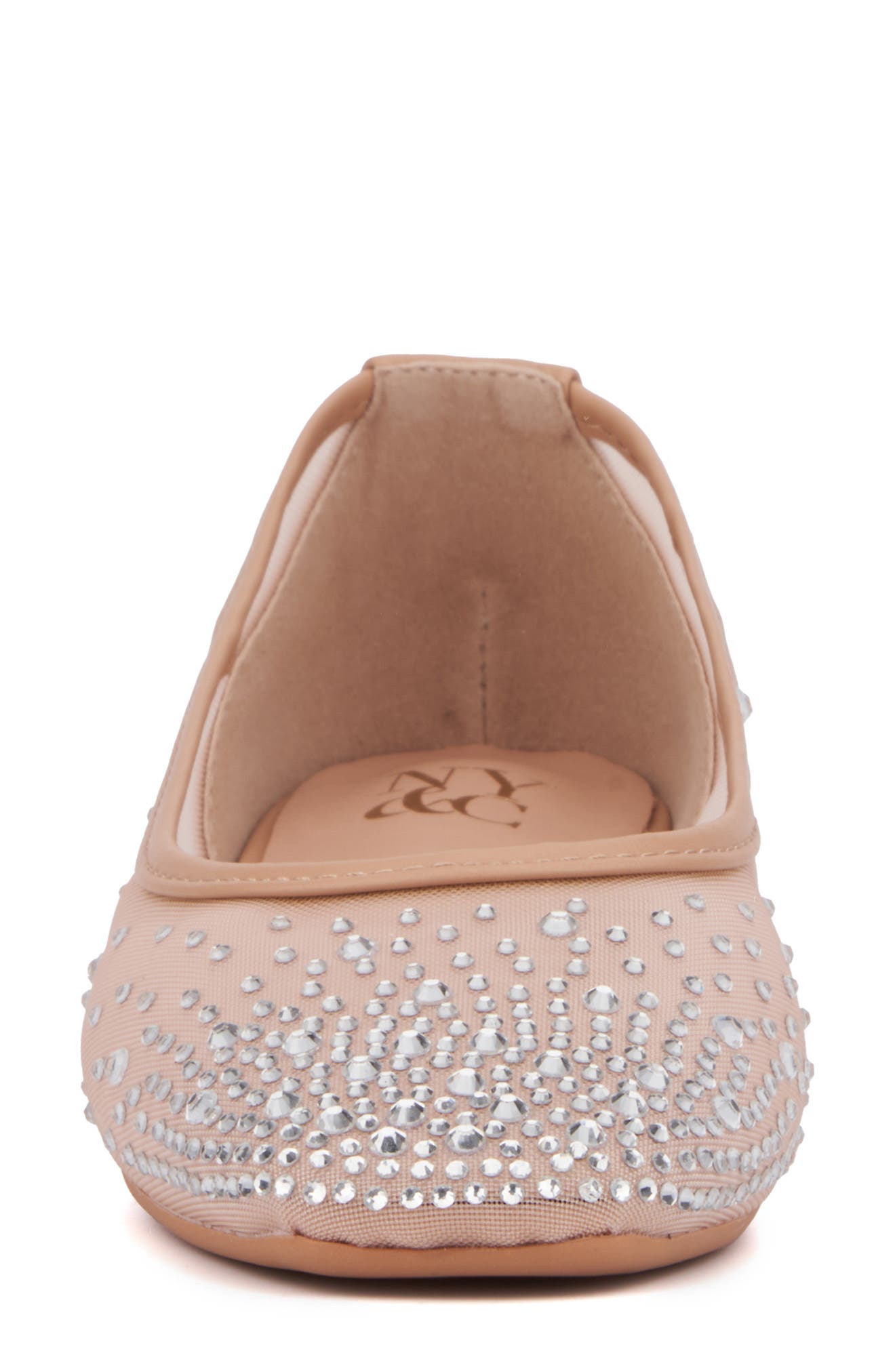 Priya Mesh Flat, Alternate, color, BEIGE