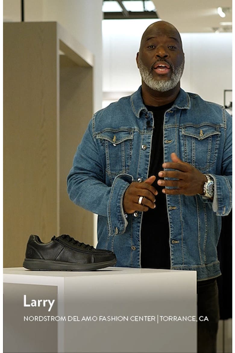 Gender Inclusive Work Comfort Low Zip Around Sneaker video