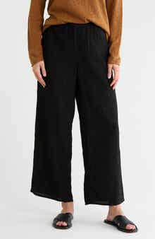 Ankle Wide Leg Pants
