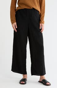 Eileen Fisher Ankle Wide Leg Pants