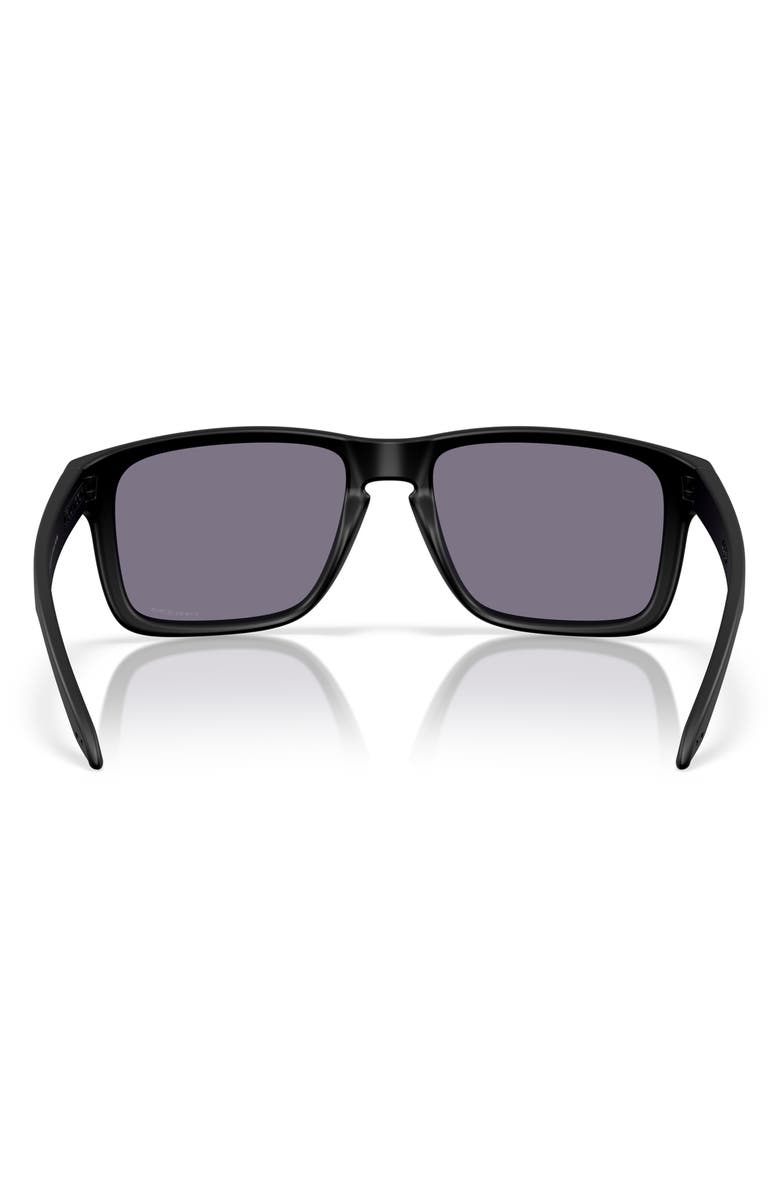 Oakley Prizm<sup>™</sup> Grey Everyday 61mm Rectangular Sunglasses, Alternate, color, Matte Black Prizm Grey