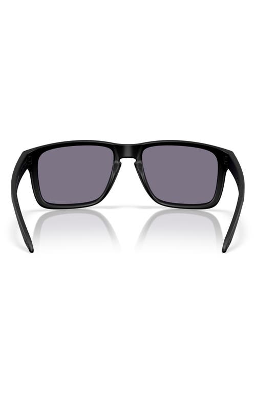 Oakley Prizm™ Grey Everyday 61mm Rectangular Sunglasses In Matte Black Prizm Grey