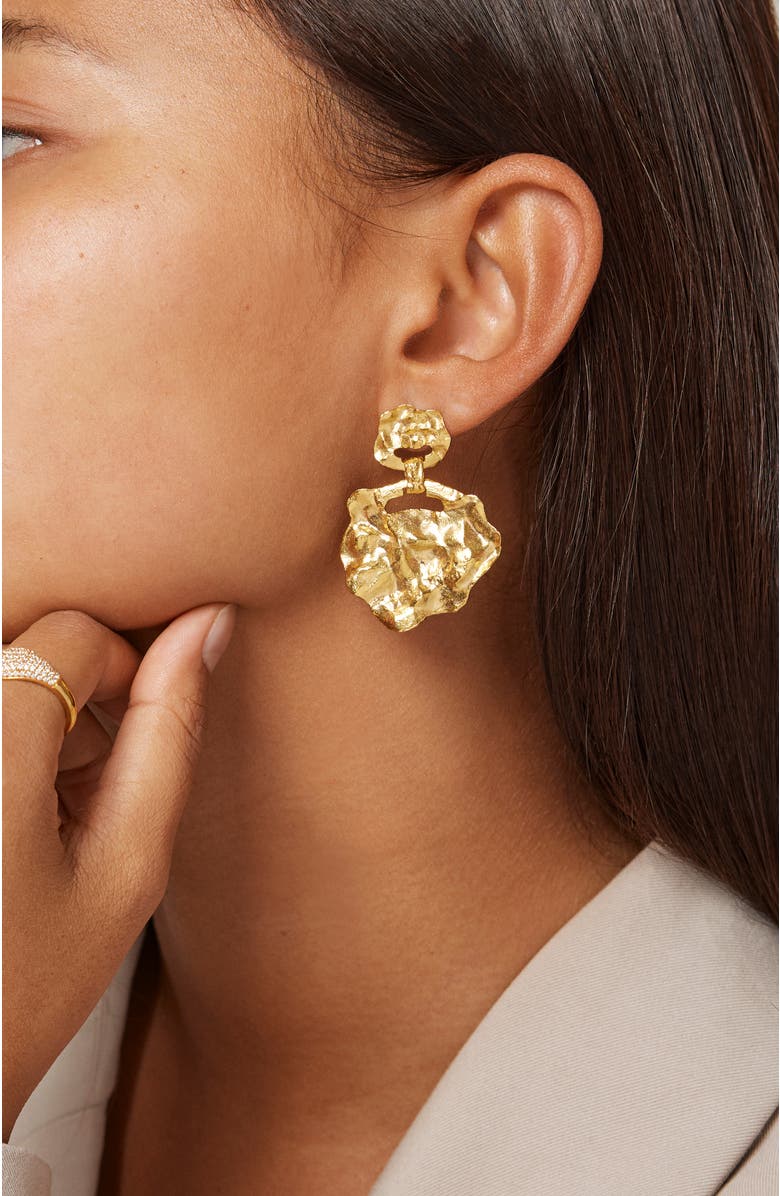 Enamel Copenhagen Windy Large Earring, Alternate, color, 925S/Gp/M