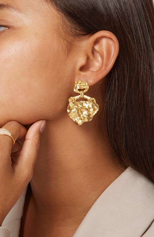 Enamel Copenhagen Windy Large Earring In Gold