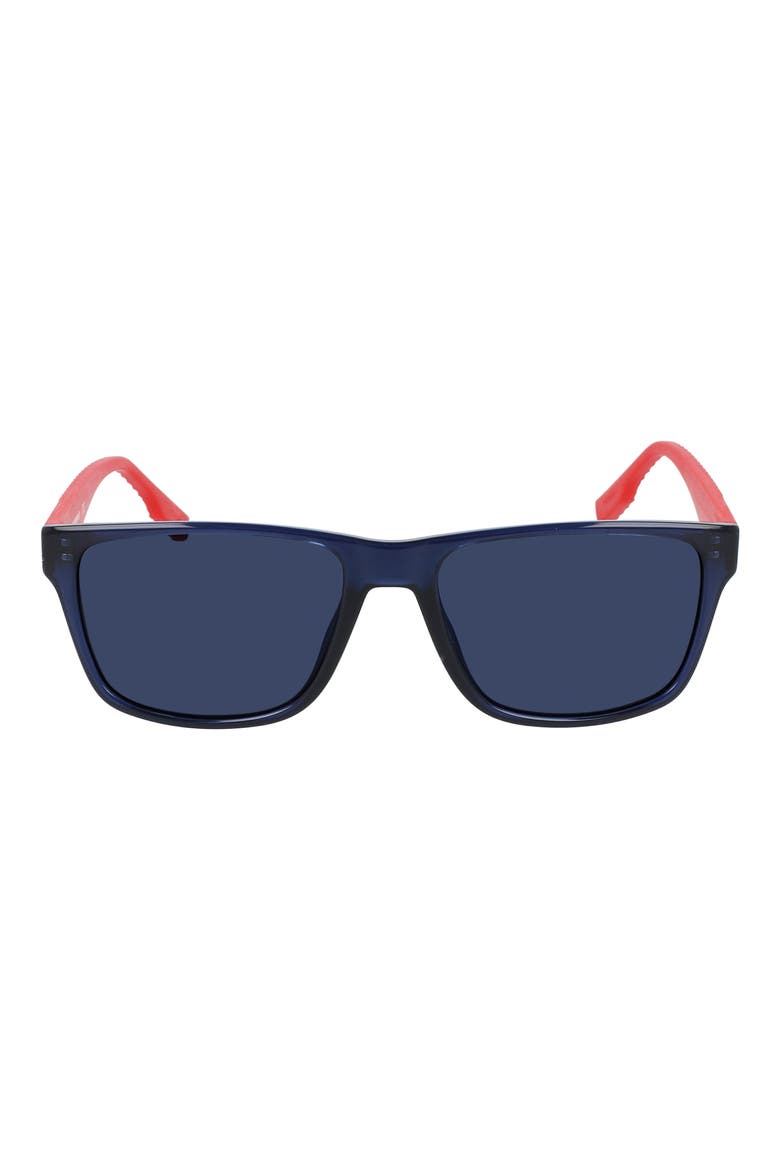 Force 55mm Sunglasses, Main, color, CRYSTAL OBSIDIAN