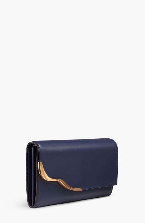 Donna Karan New York Malverne Wristlet In Blue