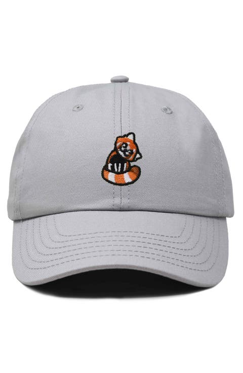 Red Panda Embroidered Dad Hat