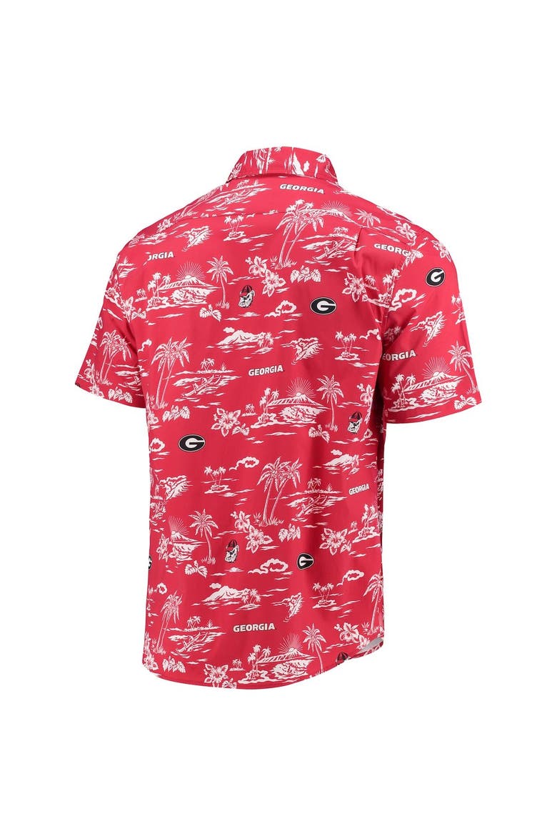 Men's Reyn Spooner Red Georgia Bulldogs Classic Button-Down Shirt, Alternate, color, Red