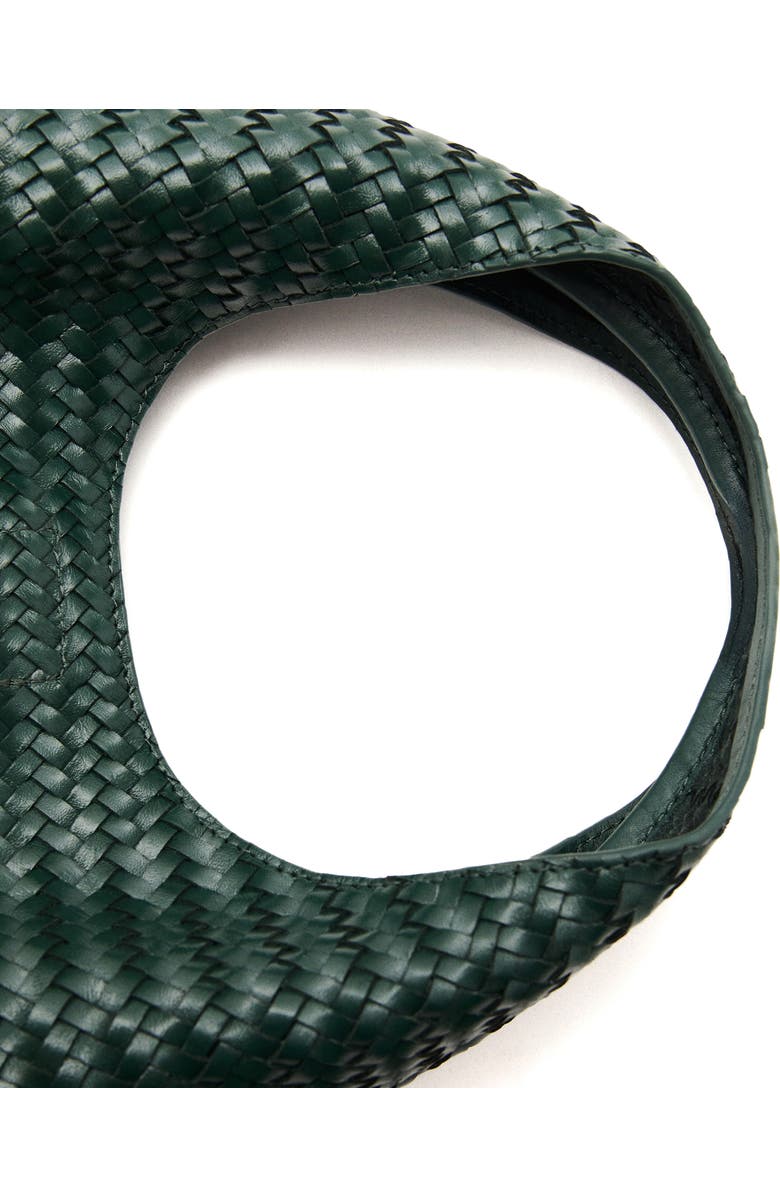 MANGO Mini Braided Leather Bag, Alternate, color,