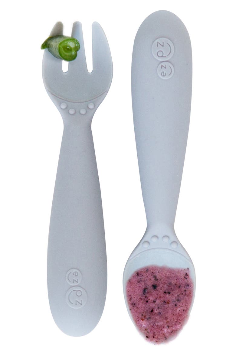 Mini Utensils Set, Alternate, color, PEWTER