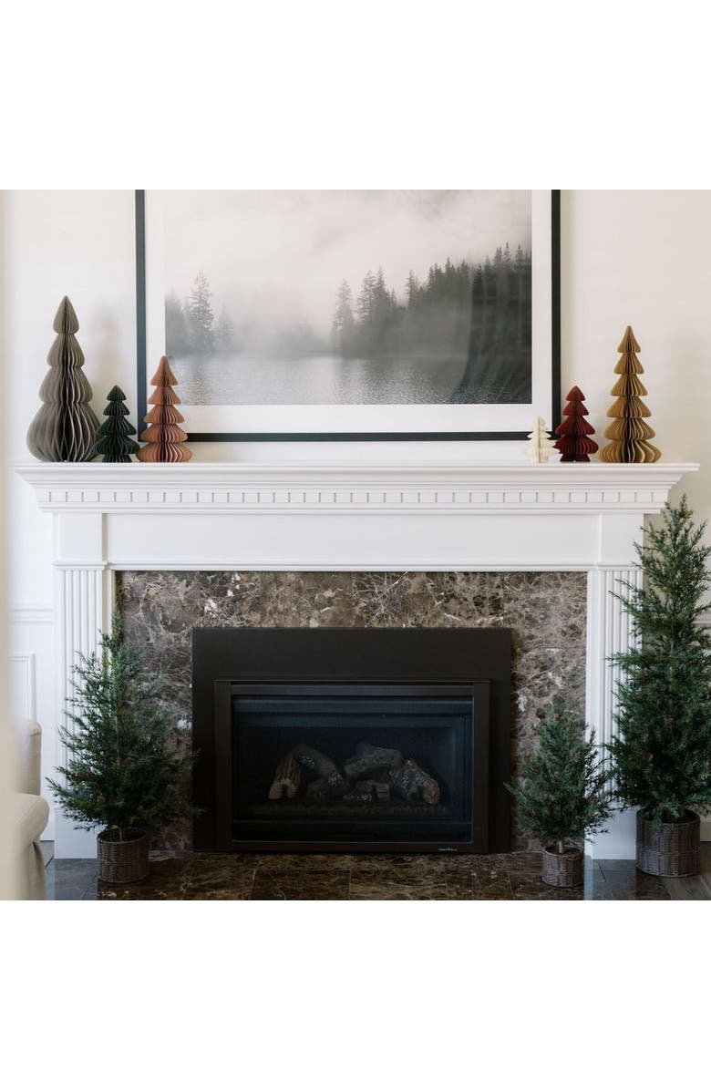 CG Hunter Assorted Paper Trees, Alternate, color, Holiday Colors