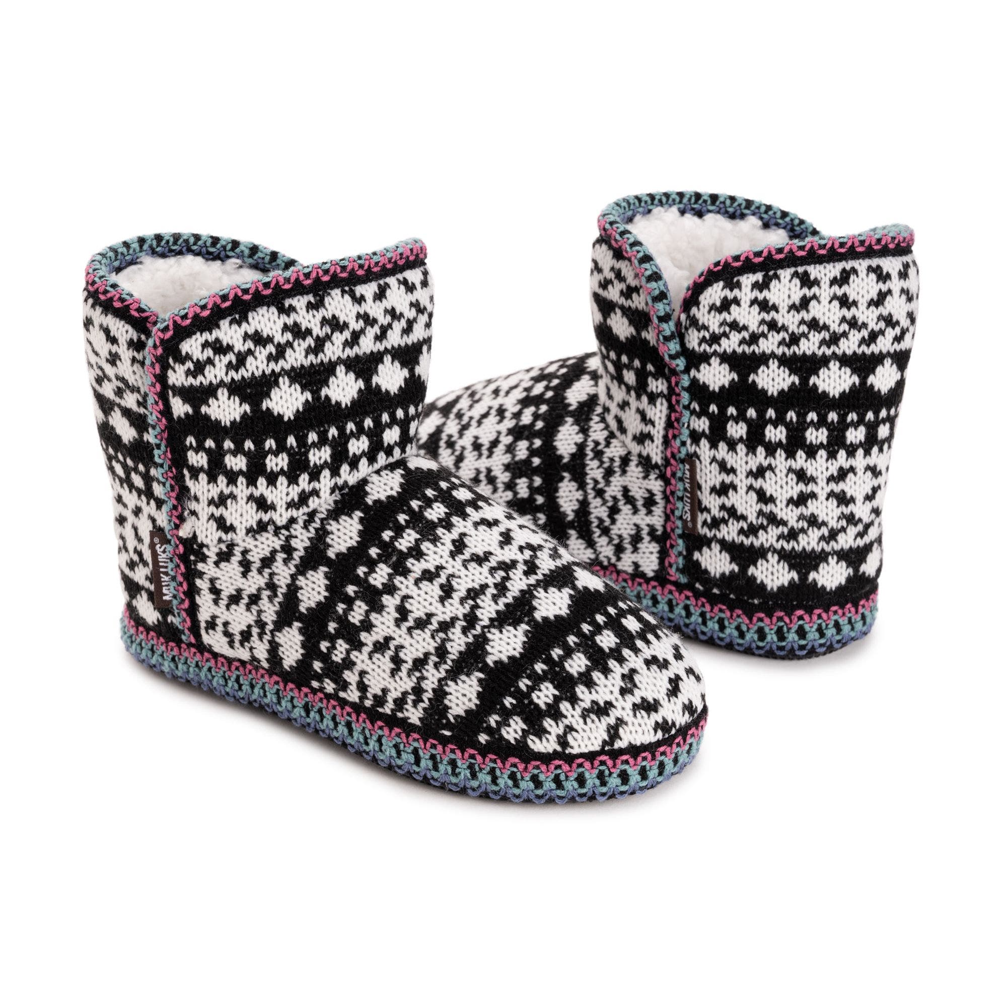 Leigh Bootie Slipper, Alternate, color, Black